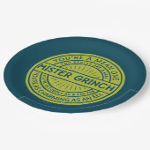 あなたはひどい人の笑い声 ペーパープレート (アングル)