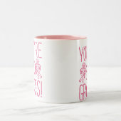 あなたはひどい反バレンタイン ツートーンマグカップ (中央)