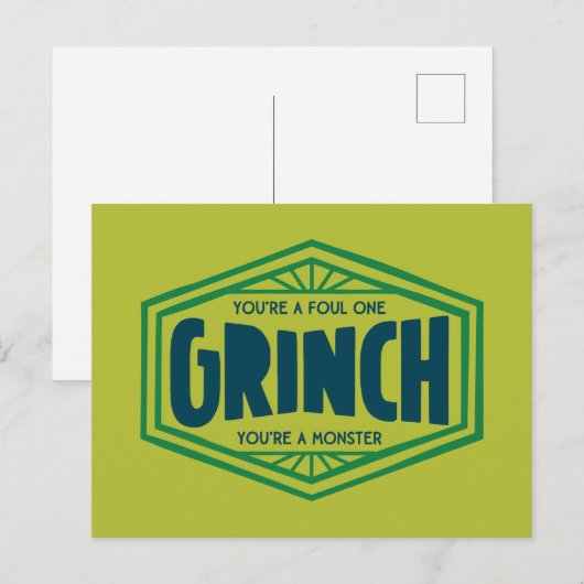 あなたはひどく汚い人 ポストカード (正面/裏面)