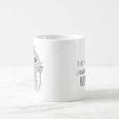 あなたはふわふわのチンチラマグ コーヒーマグカップ (中央)