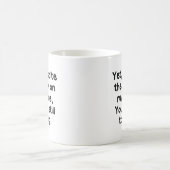 あなたはまだ話している コーヒーマグカップ (中央)