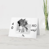 あなたはまだ21=4番目の誕生日であるように買い物 カード (正面)