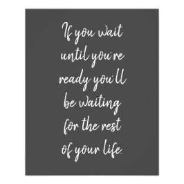 あなたはもしの写真プリントまで待つ フォトプリント           