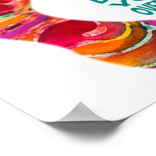 あなたはもしはだしのポスターではない ポスター