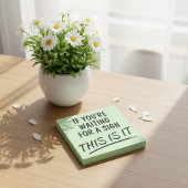 あなたはもしサイン待ってこれだ前向き ポストイット