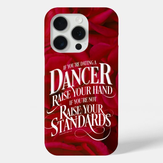 あなたはもしデートすることAダンサーケースメイトiPhoneケース Case-Mate iPhoneケース (裏面)