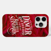 あなたはもしデートすることAダンサーケースメイトiPhoneケース Case-Mate iPhoneケース (裏面 (横))