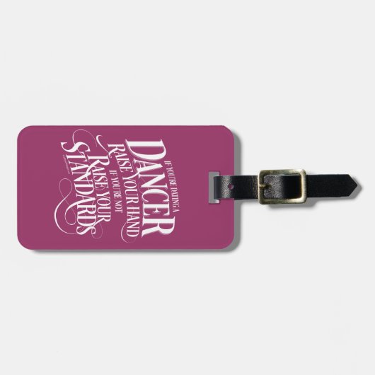 あなたはもしデートすることAラゲッジタグ ラゲッジタグ (正面横)