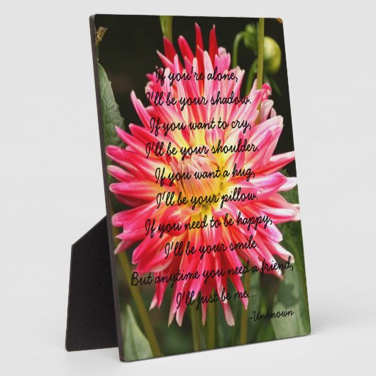 あなたはもし一人で…プラーク フォトプラーク (側面)