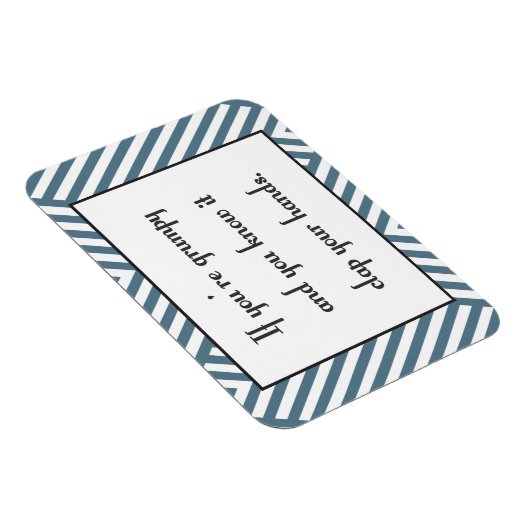 あなたはもし不機嫌で知っているだろう マグネット (右側)