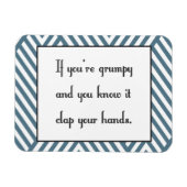 あなたはもし不機嫌で知っているだろう マグネット (横)