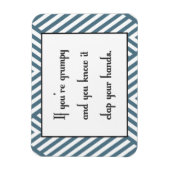 あなたはもし不機嫌で知っているだろう マグネット (縦)