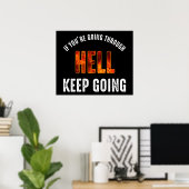 あなたはもし地獄を経て保る ポスター (ホームオフィス)