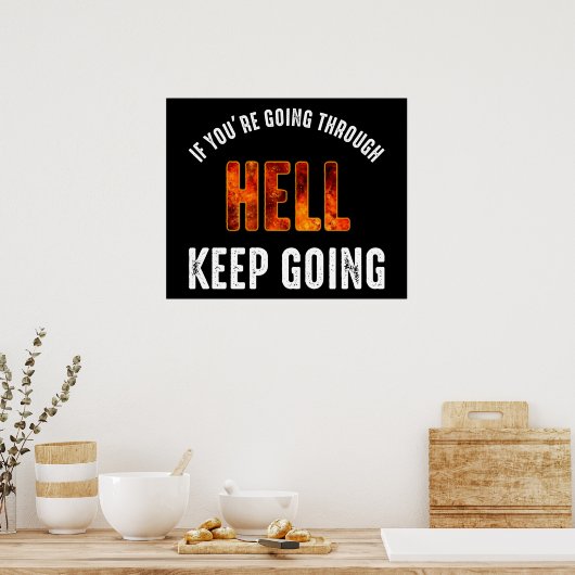 あなたはもし地獄を経て保る ポスター (キッチン)