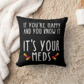 あなたはもし幸せで、それはあなたのCdであることを知っている クッション (ブランケット)