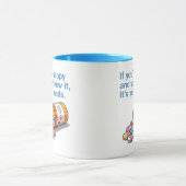 あなたはもし幸せで、それはあなたのCdであることを知っている マグカップ (中央)