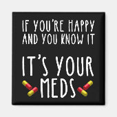 あなたはもし幸せで、それはあなたのCdであることを知っている マグネット (正面)