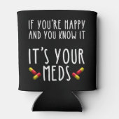 あなたはもし幸せで、それはあなたのCdであることを知っている 缶クーラー (裏面)