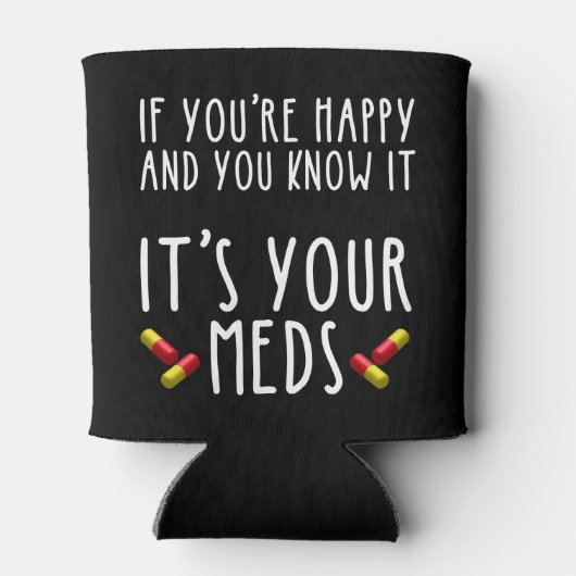 あなたはもし幸せで、それはあなたのCdであることを知っている 缶クーラー (裏面)