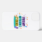 あなたはもし幸せで、それはあなたのMedsであることを知っている Case-Mate iPhoneケース (裏面 (横))