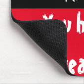 あなたはもし怒ってはいな読い！ マウスパッド (コーナー)