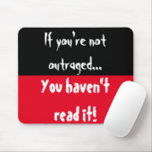 あなたはもし怒ってはいな読い！ マウスパッド (マウス)