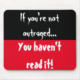 あなたはもし怒ってはいな読い！ マウスパッド