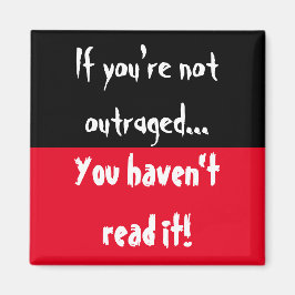 あなたはもし怒ってはいな読い！ マグネット