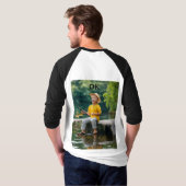 あなたはもし新しいオンラインのタイトルを探している Tシャツ (裏面フル)