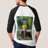 あなたはもし新しいオンラインのタイトルを探している Tシャツ (裏面)