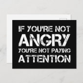 あなたはもし注意を怒怠ること ポストカード (正面/裏面)