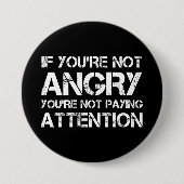 あなたはもし注意を怒怠ること 缶バッジ (正面)