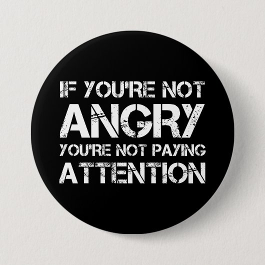 あなたはもし注意を怒怠ること 缶バッジ (正面)