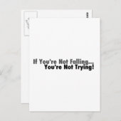 あなたはもし落ちない… ポストカード (正面/裏面)