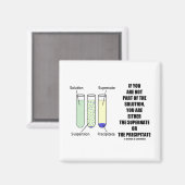 あなたはもし部品ソリューションの過華沈殿物ではない マグネット (正面/裏面)