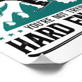 あなたはもし降らないスノーボード ポスター (角)