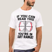 あなたはもしFart rangeの読ことわざ Tシャツ (正面)