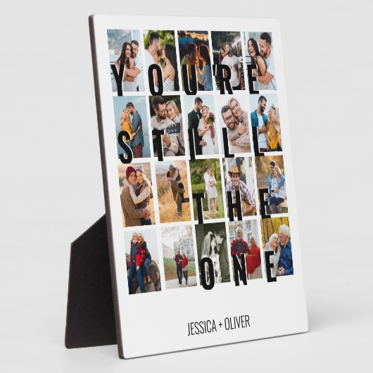 あなたはも一周年記念写真プモダンラ フォトプラーク (側面)