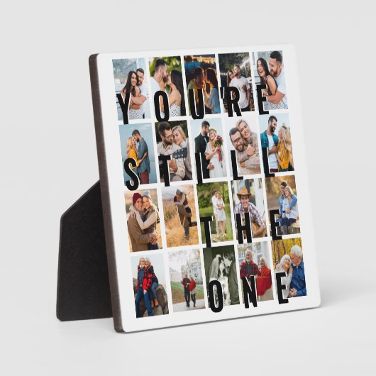 あなたはもOne 20写真記念写真 フォトプラーク (正面)