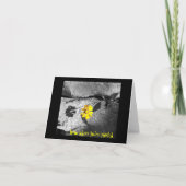 「あなたはやる気を起こさせる植えられた場所を拡張」ノートカード カード (正面)