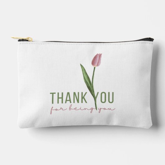 あなたはアクセサリーポーチをしてくれてありがとう アクセサリーポーチ (正面)