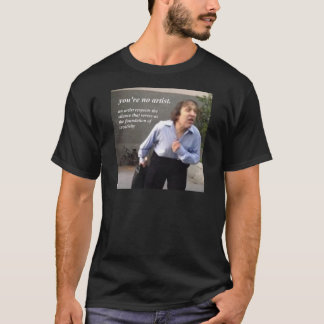 あなたはアーティストじゃない ギフト 彼氏 レトロ Tシャツ