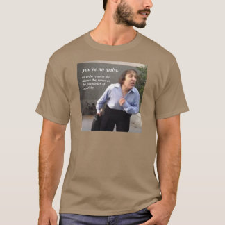 あなたはアーティストではないギフト Tシャツ