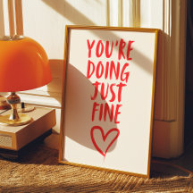 あなたはアート素晴らしプリント