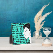 あなたはイーゼルで十分な額だ フォトプラーク (インサイチュ)