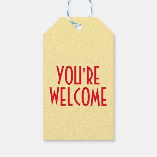 あなたはウェルカムギフトラベル ギフトタグ (裏面)