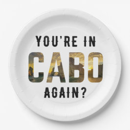 あなたはカボで？ |カボサンルーカス ペーパープレート