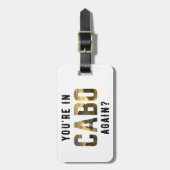 あなたはカボで？ |カボサンルーカス ラゲッジタグ (正面縦)