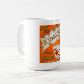 あなたはカンフーパワー コーヒーマグカップ (正面左)