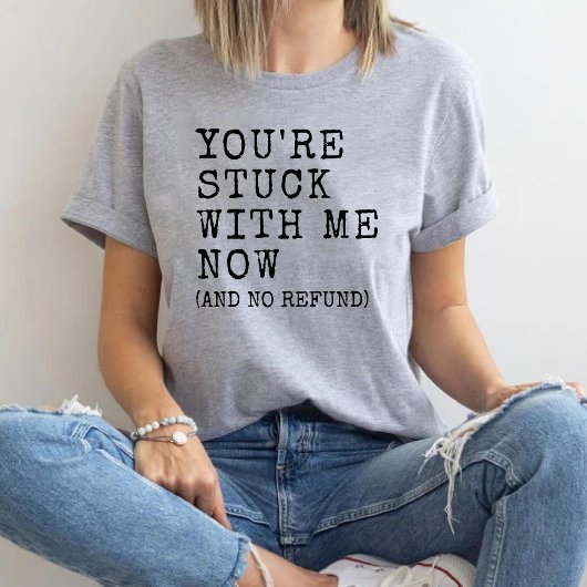 あなたはガールフレンドおもしろいと付き合う トライブレンドTシャツ